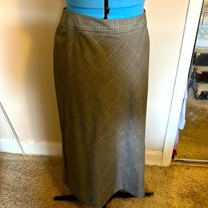 Women’s Gray Stripped Skirt by Covington